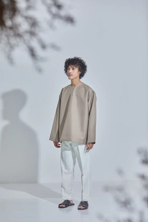 Kurta Tampan - Champagne Beige - Image 3